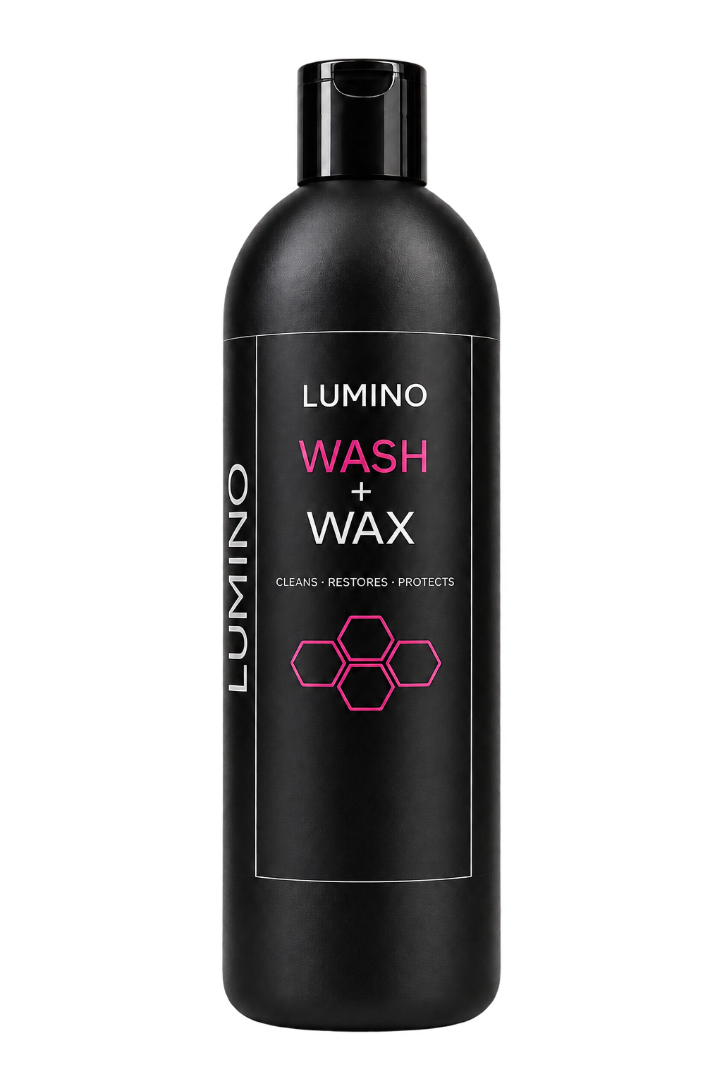 Lumino Wash+Wax - pH Balanced Shampoo with Wax Additives - 500ml